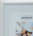 hoekzicht van de fotolijst switch-it